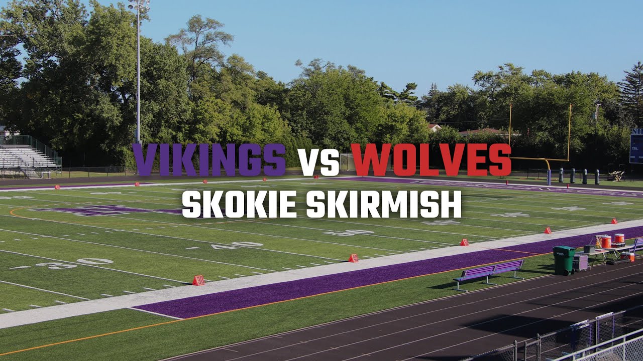 Niles North Vikings Football v.s. Niles West Wolves [SKOKIE SKIRMISH]