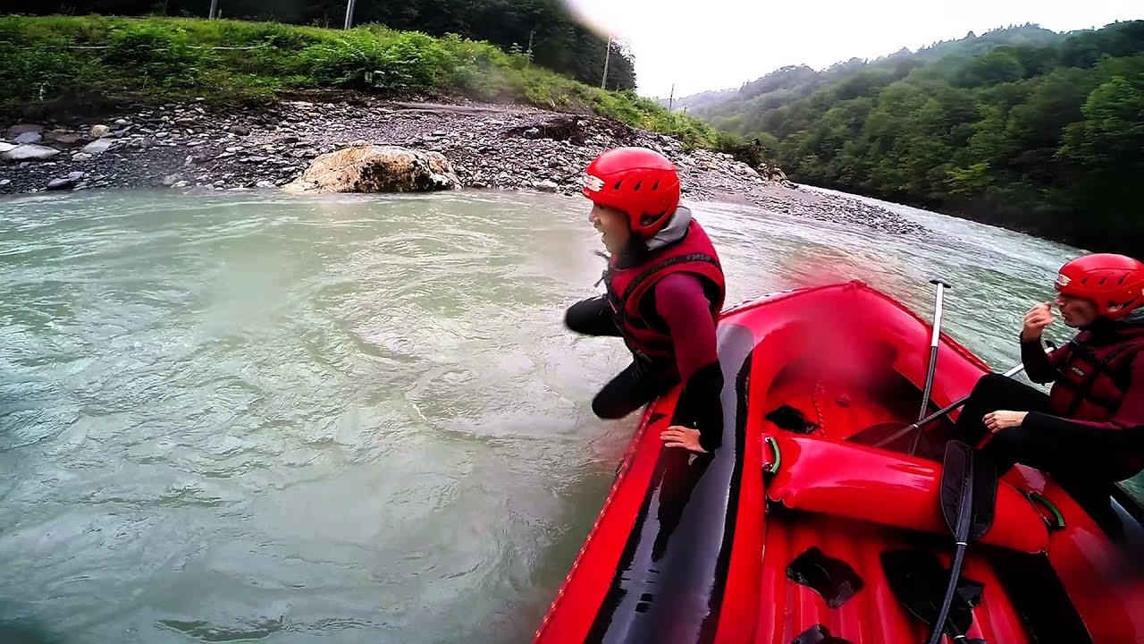 Rafting at Salzach, Zell am See