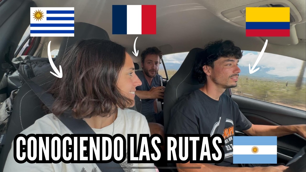 Nos cruzamos con un francés en Salta y terminó viajando con nosotros
