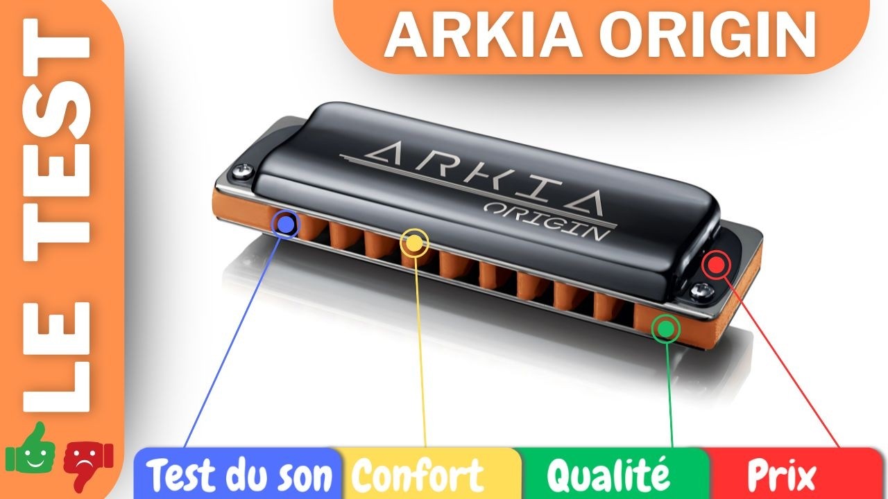 👀  LE  TEST  HARMONICA :  ARKIA Origin