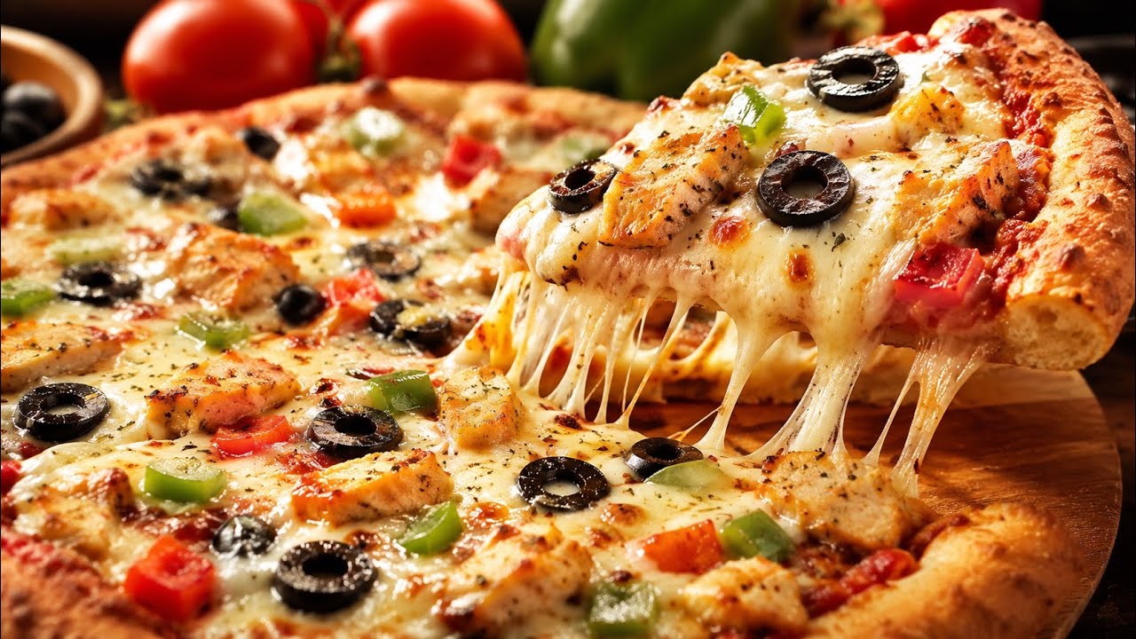 پیتزا در خانه، بدون فر! ساده،خوشمزه، فوری 😍Pizza at Home Without an Oven! Easy, Tasty, and Quick 🍕