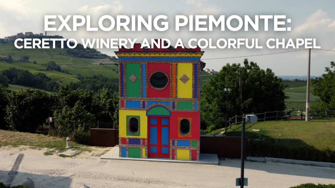 Exploring Ceretto Winery In Piemonte: The Estate and Chapel