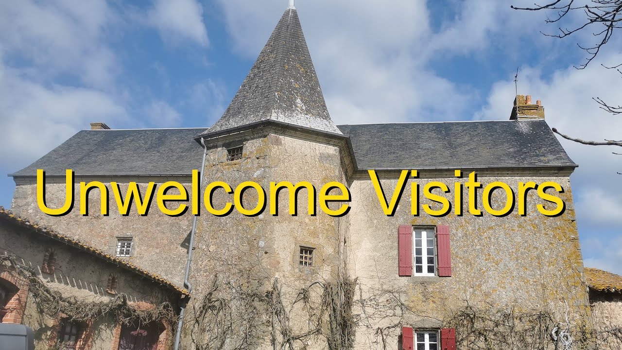 An eviction problem here at the Château