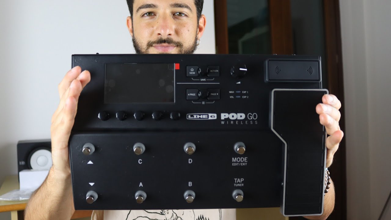 Line6 POD GO WIRELESS - DEMO + CREAZIONE PATCH (Clean Crunch Lead)
