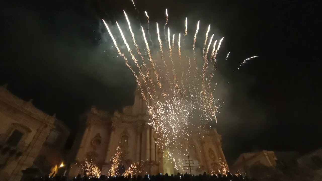 San Giorgio Modica 2022- Spettacolo Pirotecnico