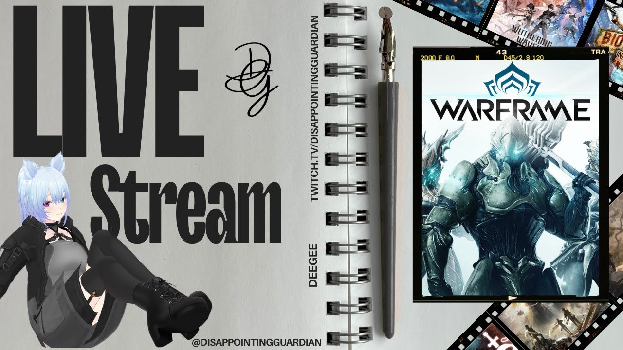 Warframe Wednesday 💚 Toddler Tenno Update Prep & Star Chart Chaos (VTuber Stream)