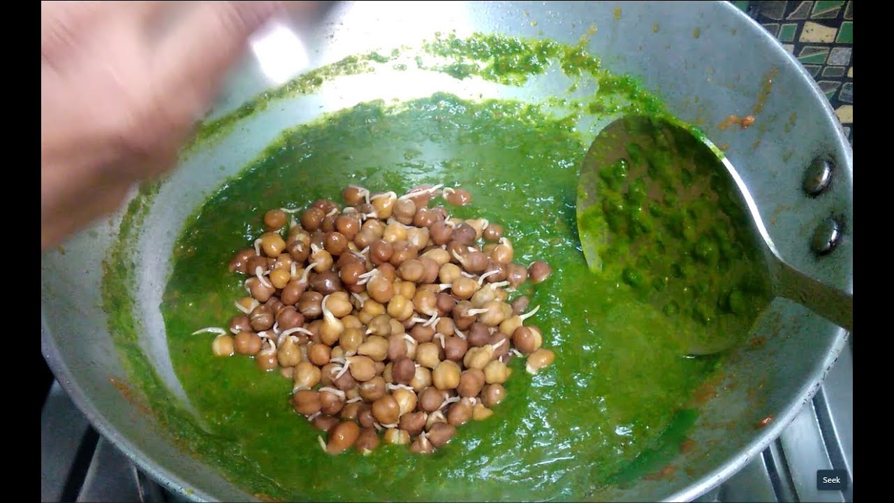 Palak Chane Ki Chatpati Spicy Sabji Recipe Jhatpat Tarike Se | Rashmi Ka Ghar