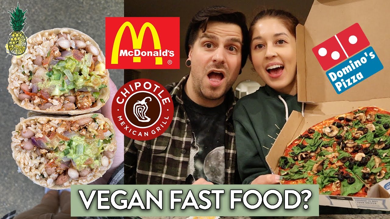 Eating VEGAN Fast Food For 24 Hours Challenge #6