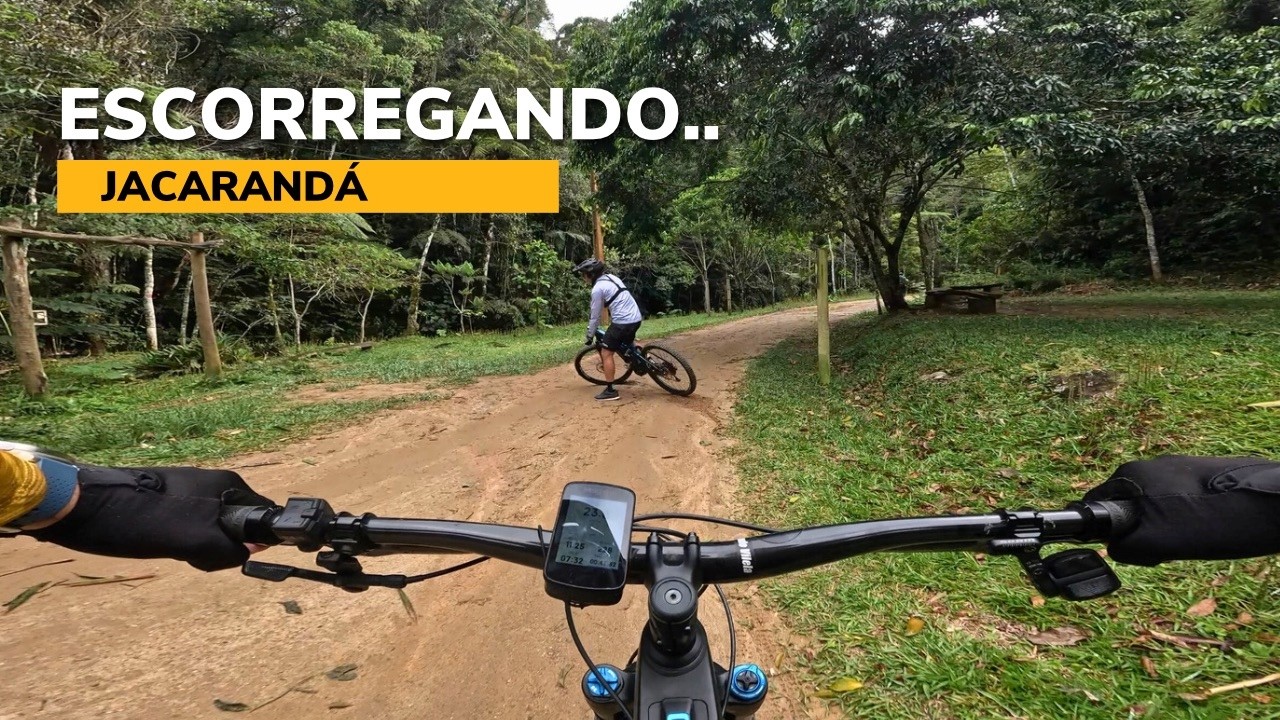De volta a alegria, escorregando no Jacarandá | Café na Trilha