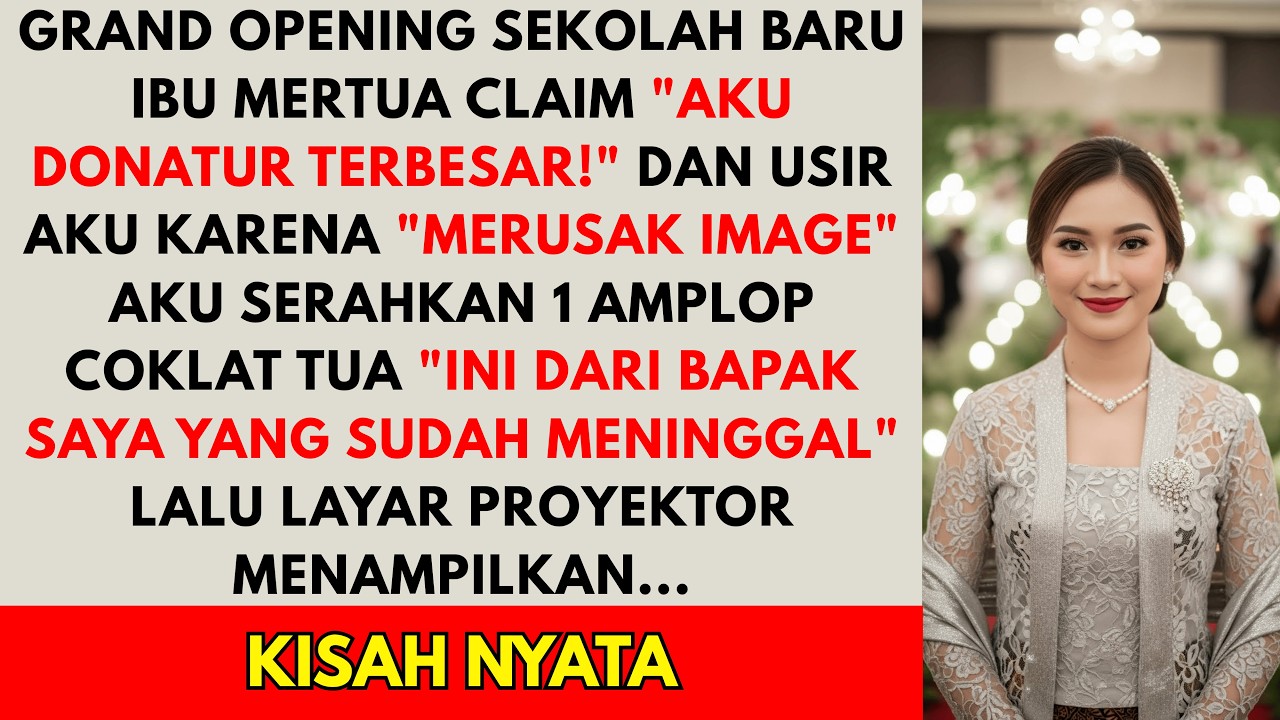 DIUSIR MERTUA DARI ACARA SEKOLAH KARENA 