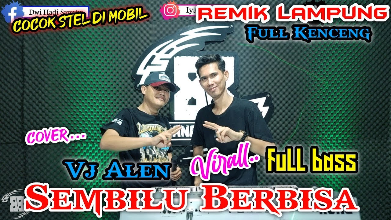SEMBILU BERBISA COVER VJ ALEN || REMIK LAMPUNG TERBARU 2025 || arr iyay_agusS