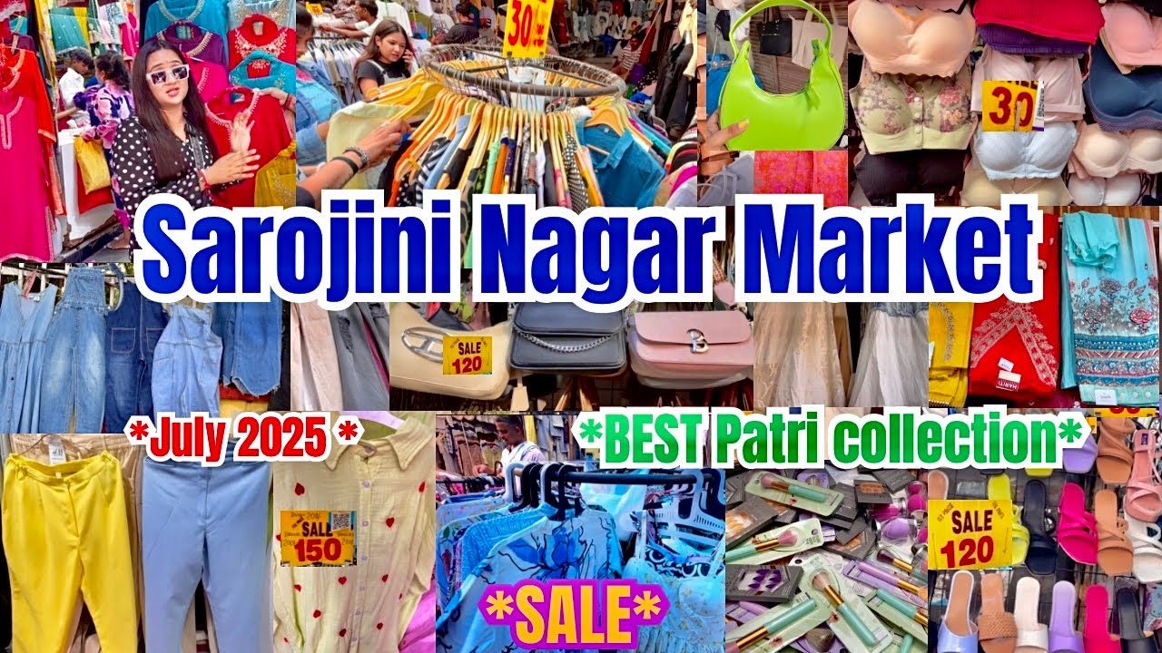 Sarojini Nagar Market Delhi | Latest Summer Collection with Shop Number July 2025 |That Pinkish Girl