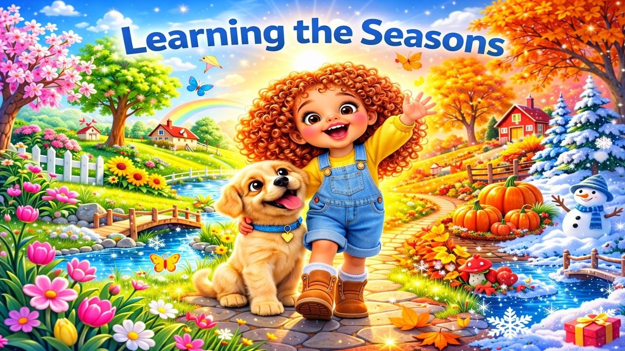 The Four Seasons for Kids 🌸❄️ Learn with  Lily & Buddy