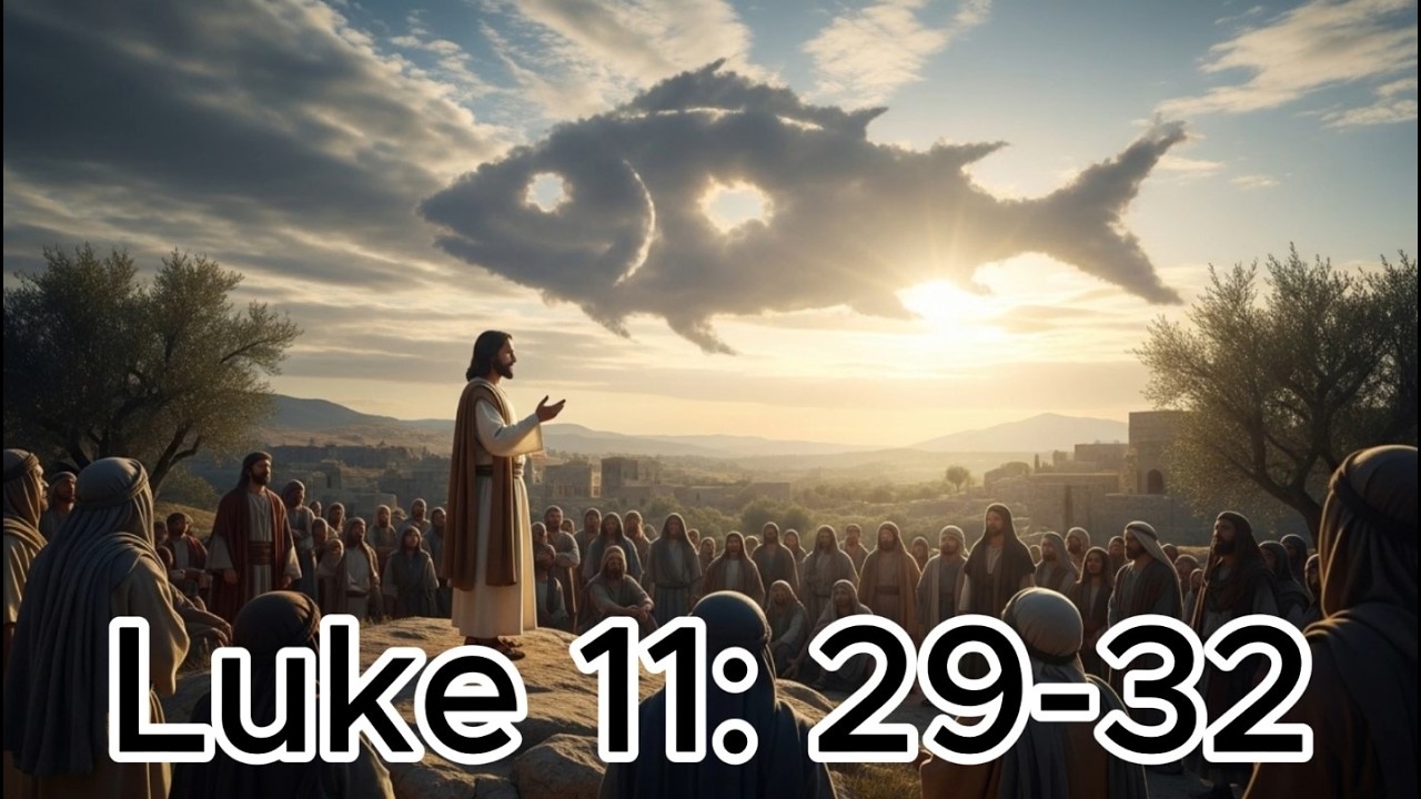 Sign of Jonah | Luke 11: 29-32 | Daily Bible Words