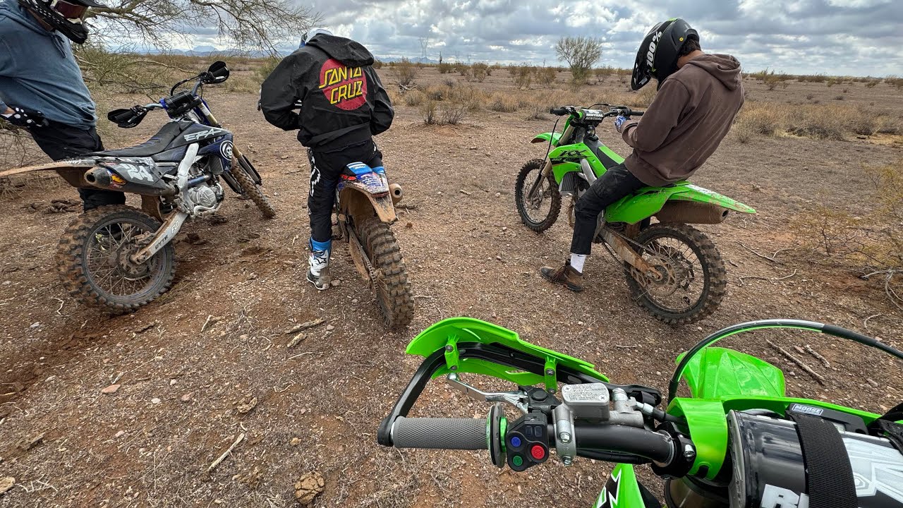 First Ride On 2025 Kx250X and Turn Track??
