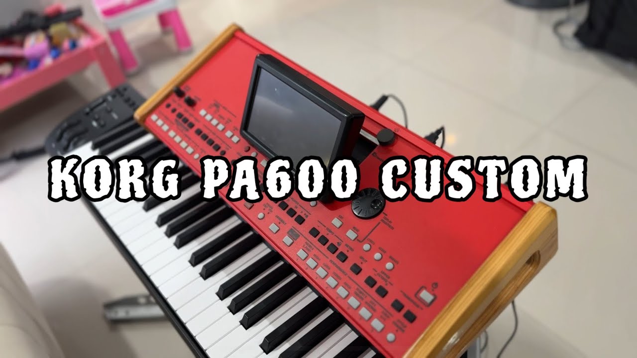 Korg Pa600 Custom Simpel dan Elegan