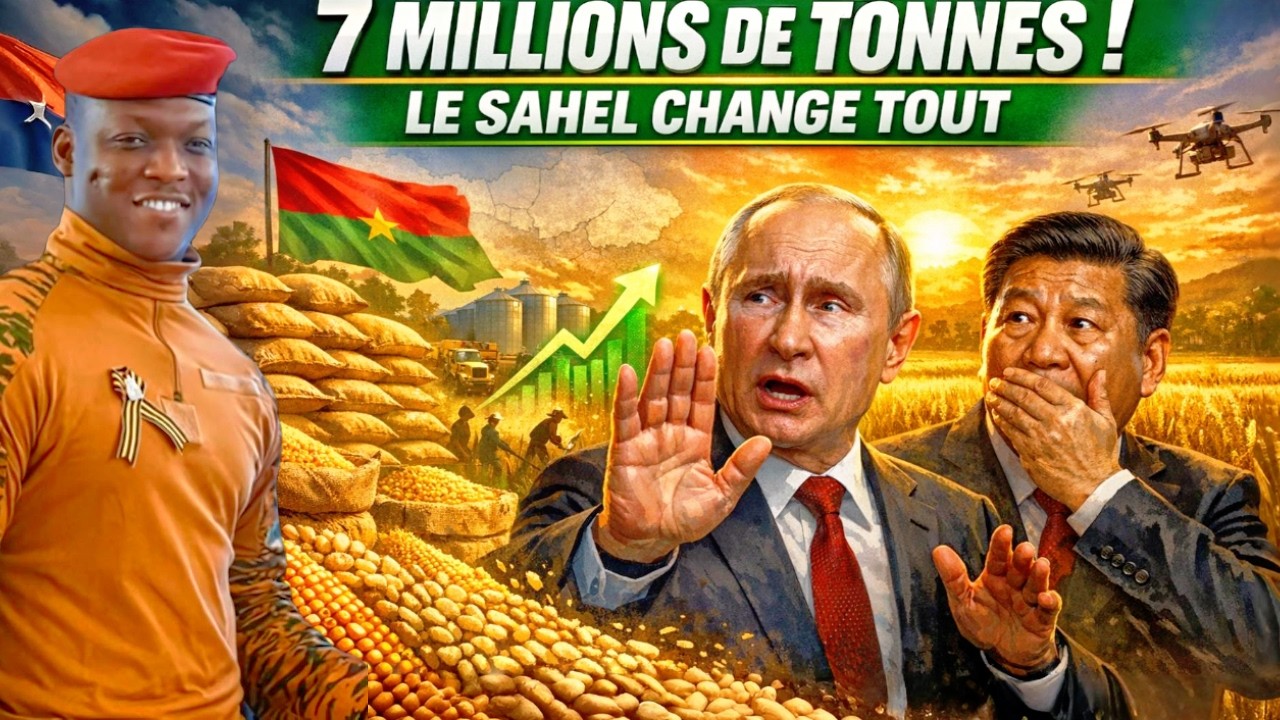Ibrahim Traoré : 7 Millions de Tonnes de Céréales, 126% des Besoins — Le Choc au Sahel