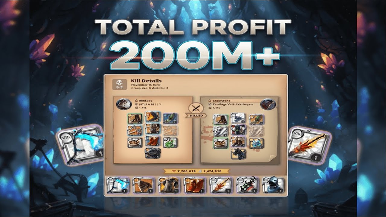 THIS is What a 200M+ Profit Blackzone GANK Looks Like - Albion Online