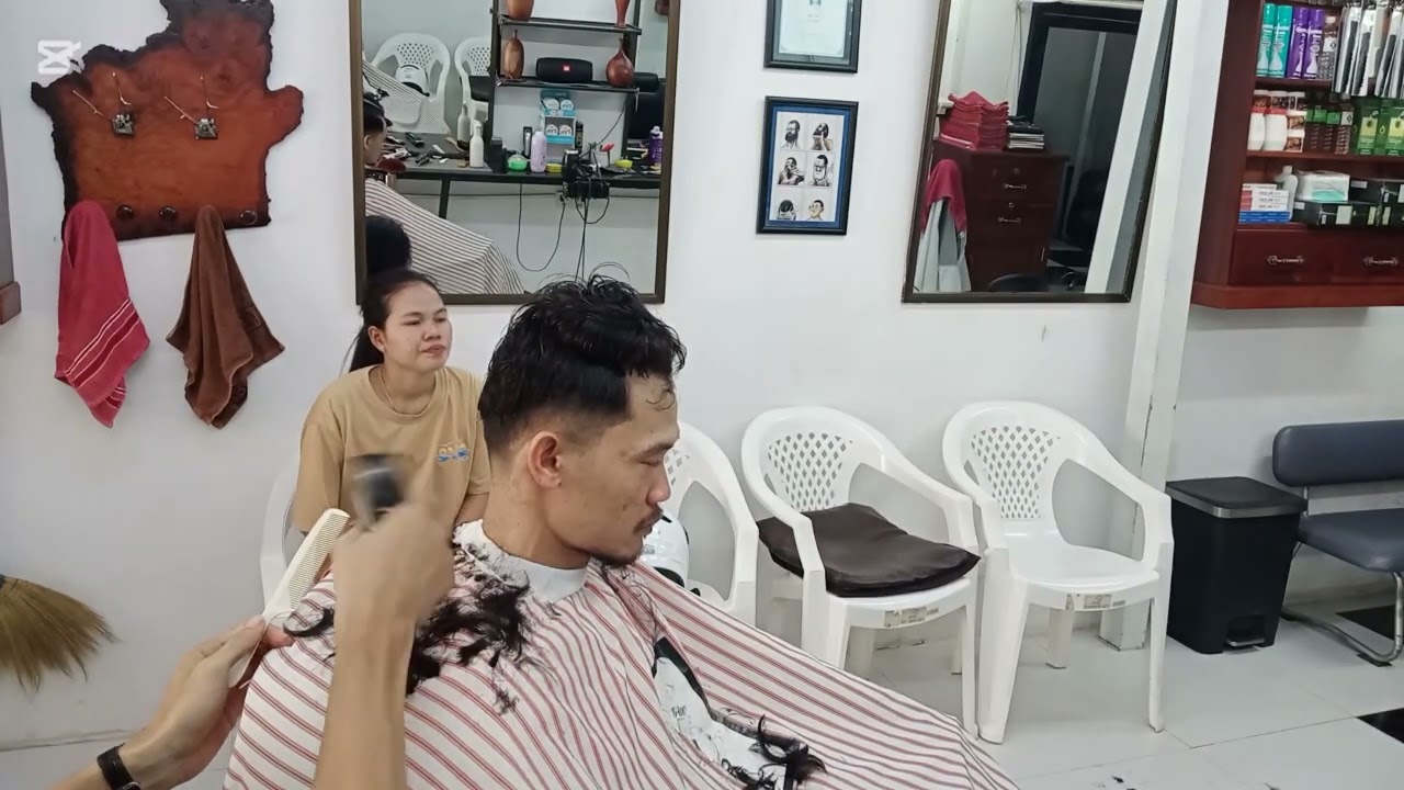 He didn't cut his hair long enough, The cut really changes a lot.