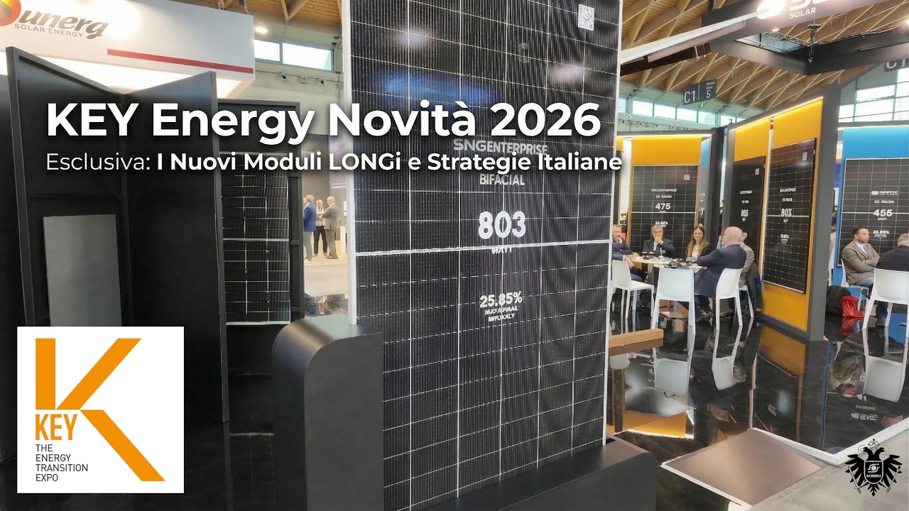 LONGi Solar a KEY 2026: Strategie e nuovi moduli per il mercato italiano