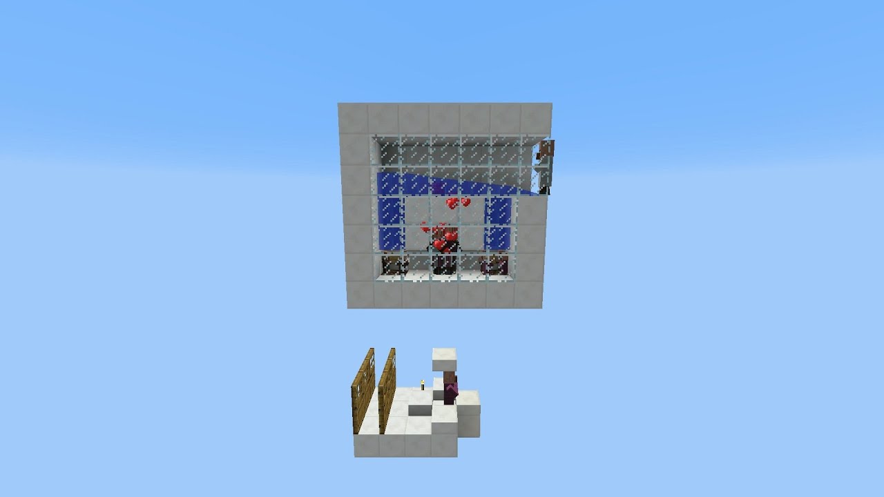 Minecraft Tutorial: Simple Infinite Villager Breeder [1.6.2 - 1.7.10]