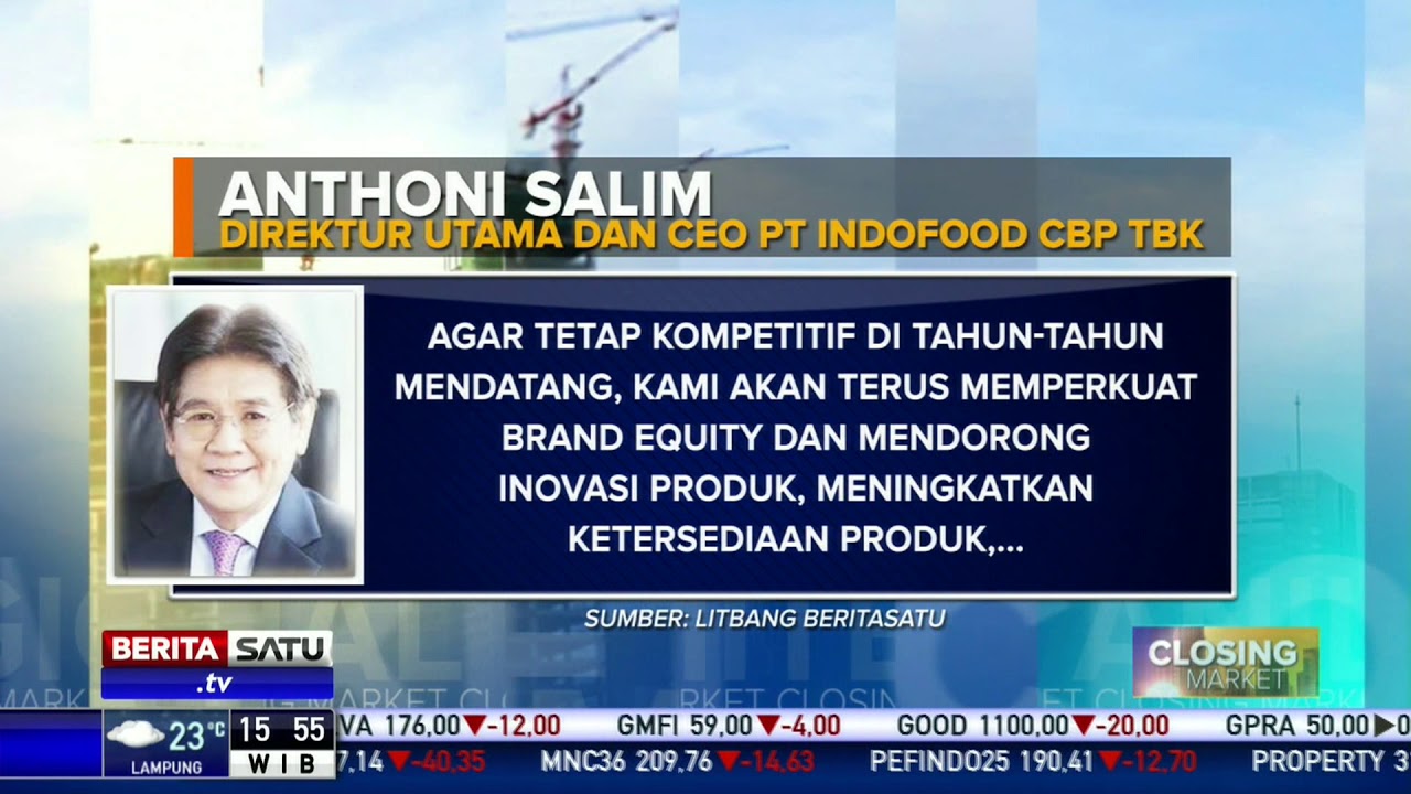 Indofood CBP Sukses Makmur Bukukan Kinerja Cemerlang di 2019