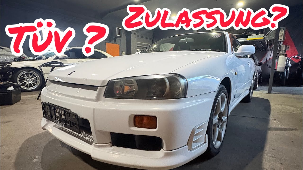 Nissan Skyline R34 für Deutschland vorbereitet