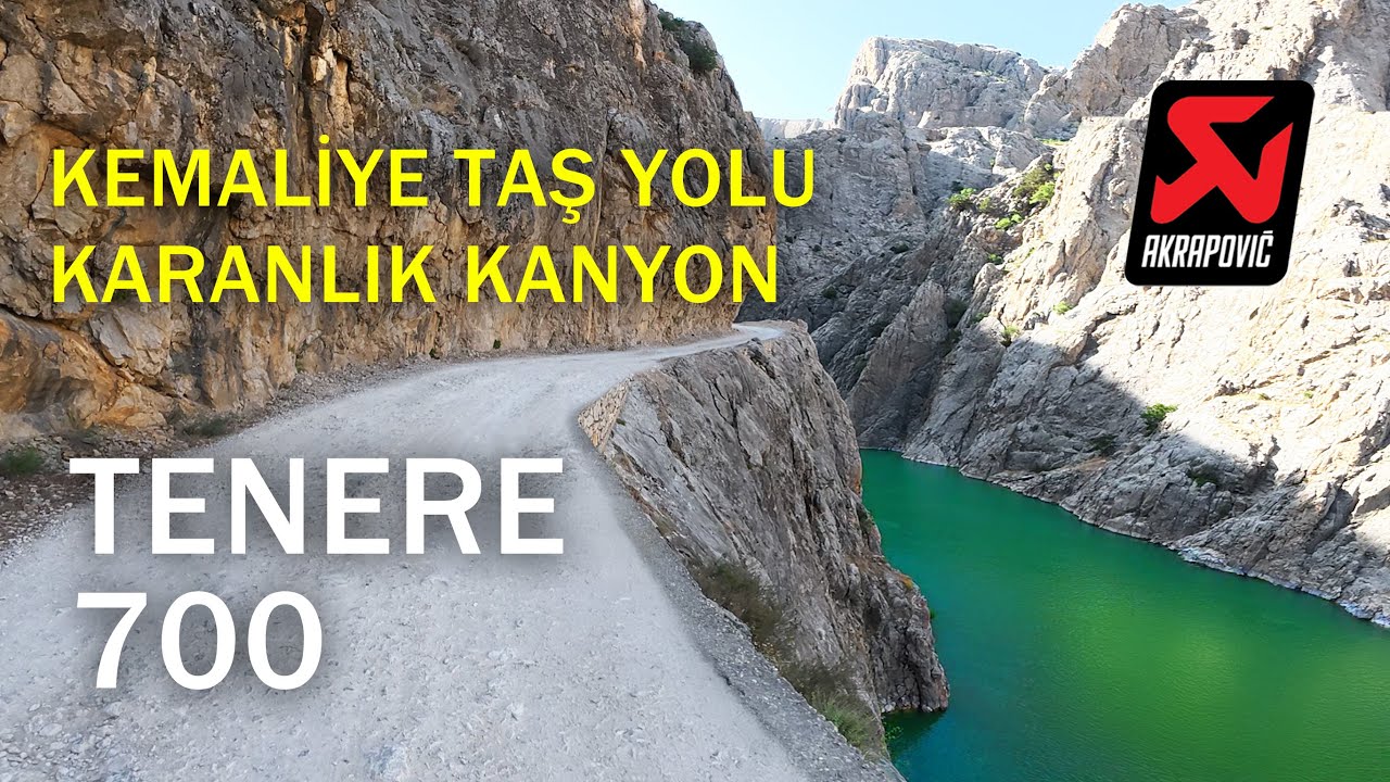 KEMALİYE TAŞ YOLU - KARANLIK KANYON / TENERE 700 (RAW SOUND)