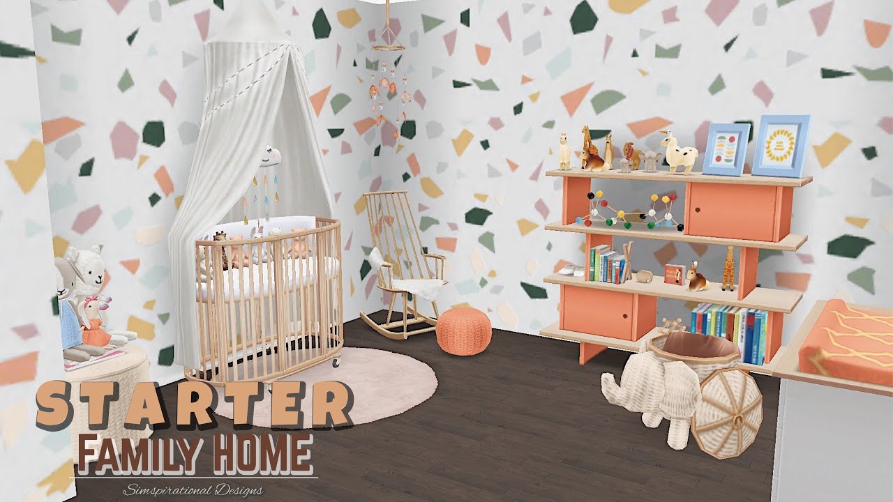 STARTER FAMILY HOME | THE SIMS FREEPLAY | HOUSE TOUR | FLOOR PLANS | Simspirational Designs