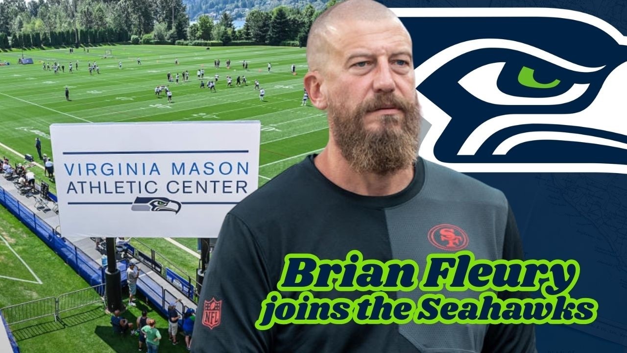 Brian Fleury is the new Seahawks offensive coordinator