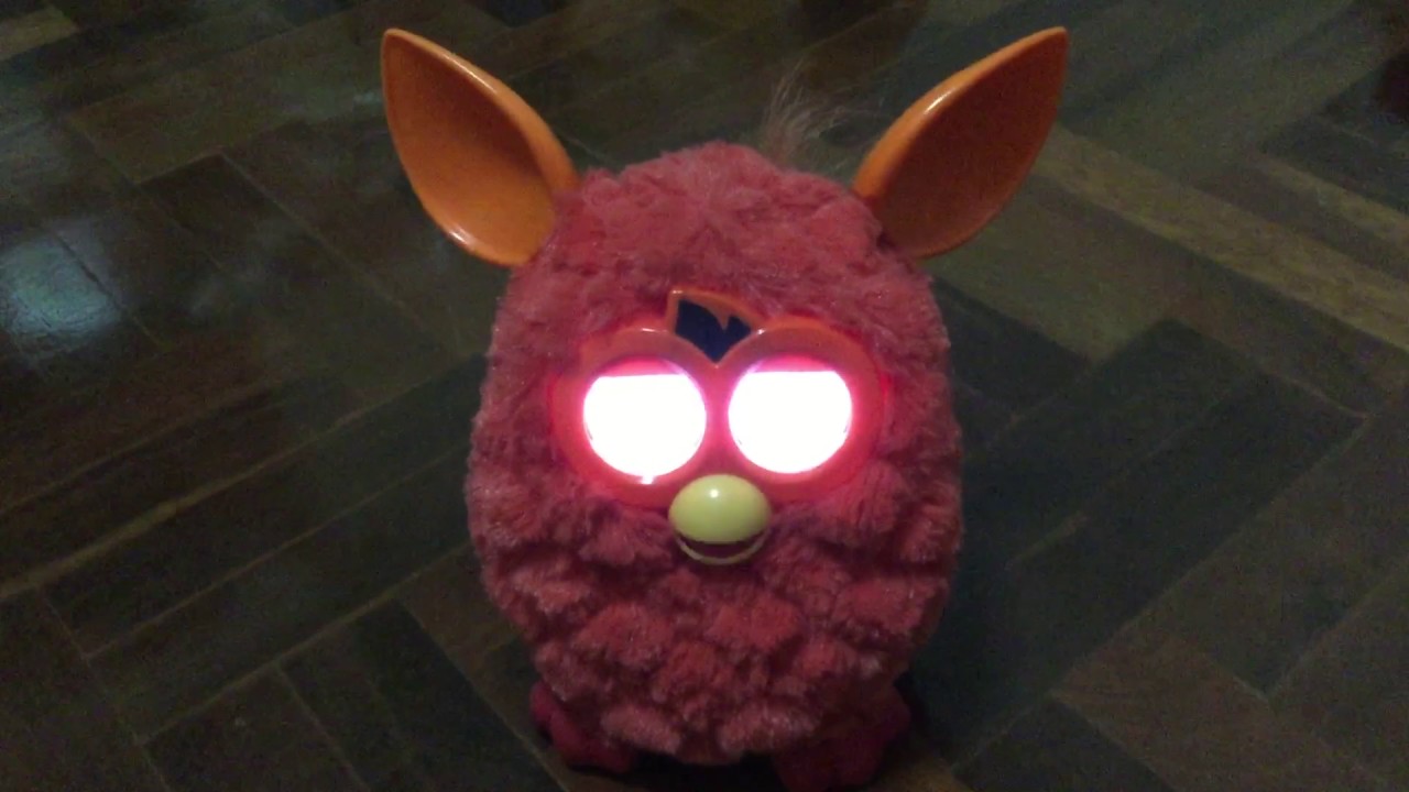 Glowing eye furby
