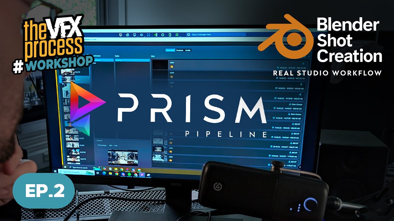 Эпизод 2. Настройка конвейера PRISM для Previs — Blender для кинопроизводства