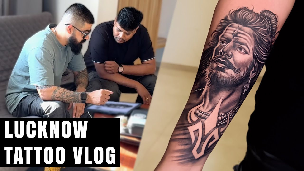 Lucknow Vlog | Lord Shiva tattoo