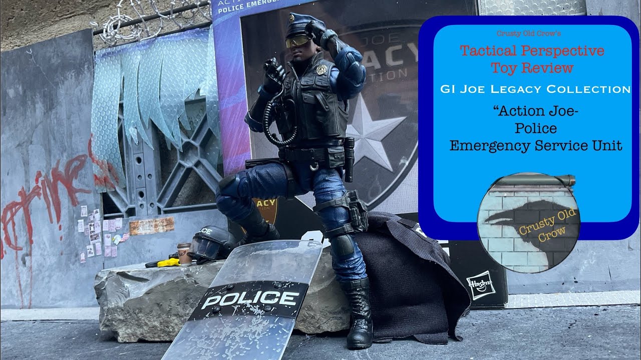 GI Joe Classified Legacy Collection Police ESU- the Tactical Perspective Toy Review ( Action Joe!)