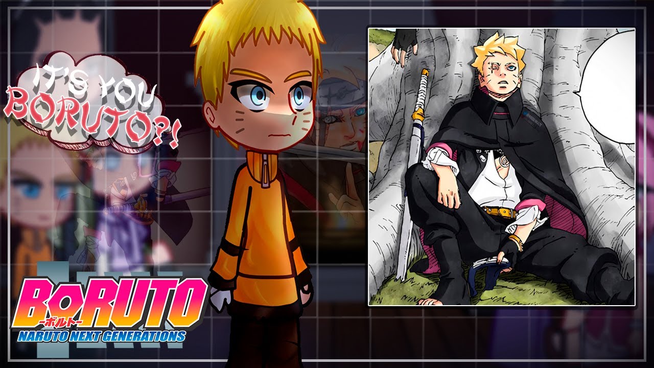 Past Generation React To The Two Blue Vortex || Boruto || Gacha Club [ENG/RU]
