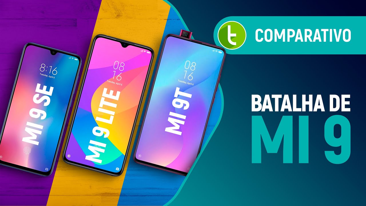 MI 9 LITE vs MI 9T vs MI 9 SE: dos BARATINHOS, qual VOCÊ deve LEVAR? | Comparativo