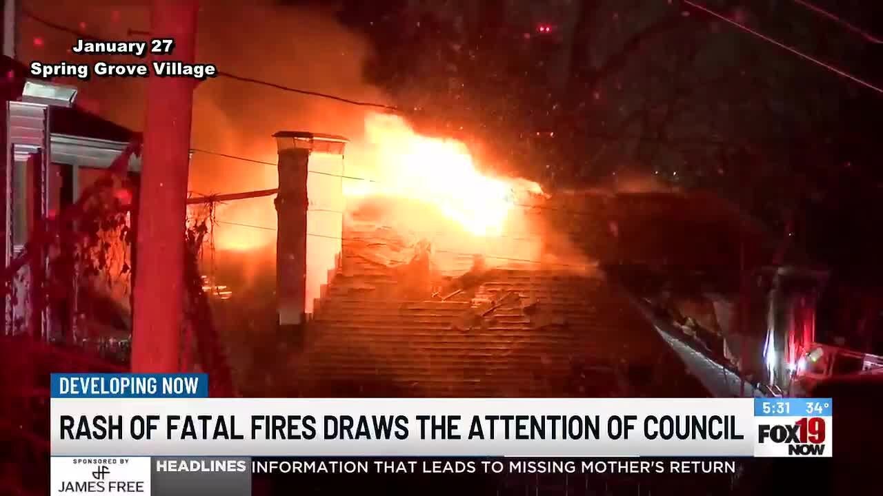 Rash of fatal fires draws the attention of council