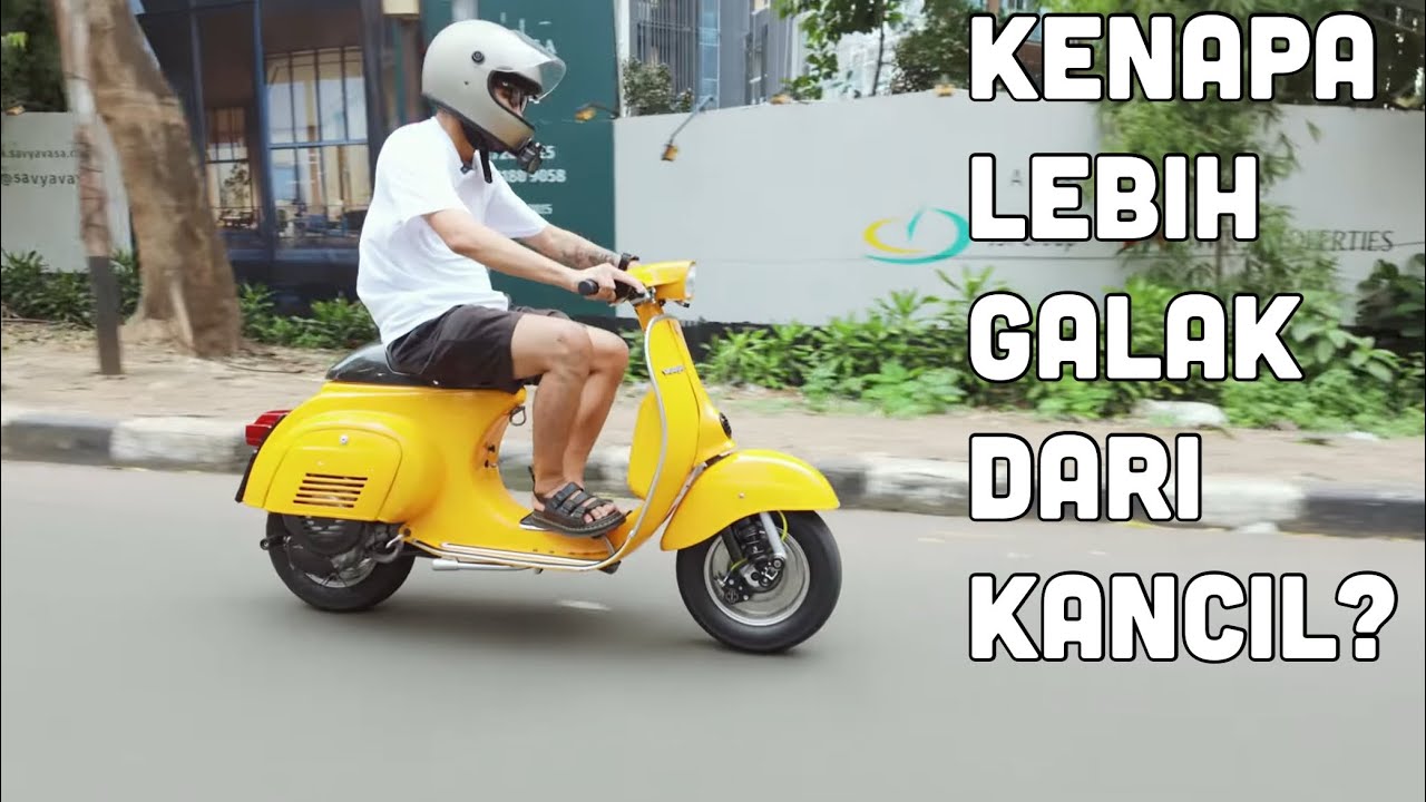 Diracuni Vespa Jahat! [PTS Quattrini 144s] [MotoVLog]