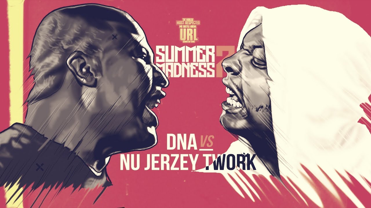 DNA VS NU JERZEY TWORK  RAP BATTLE | URLTV