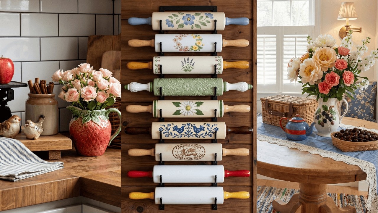 Преображение очаровательной кухни в деревенском стиле: идеи винтажного декора в стиле фермерского...