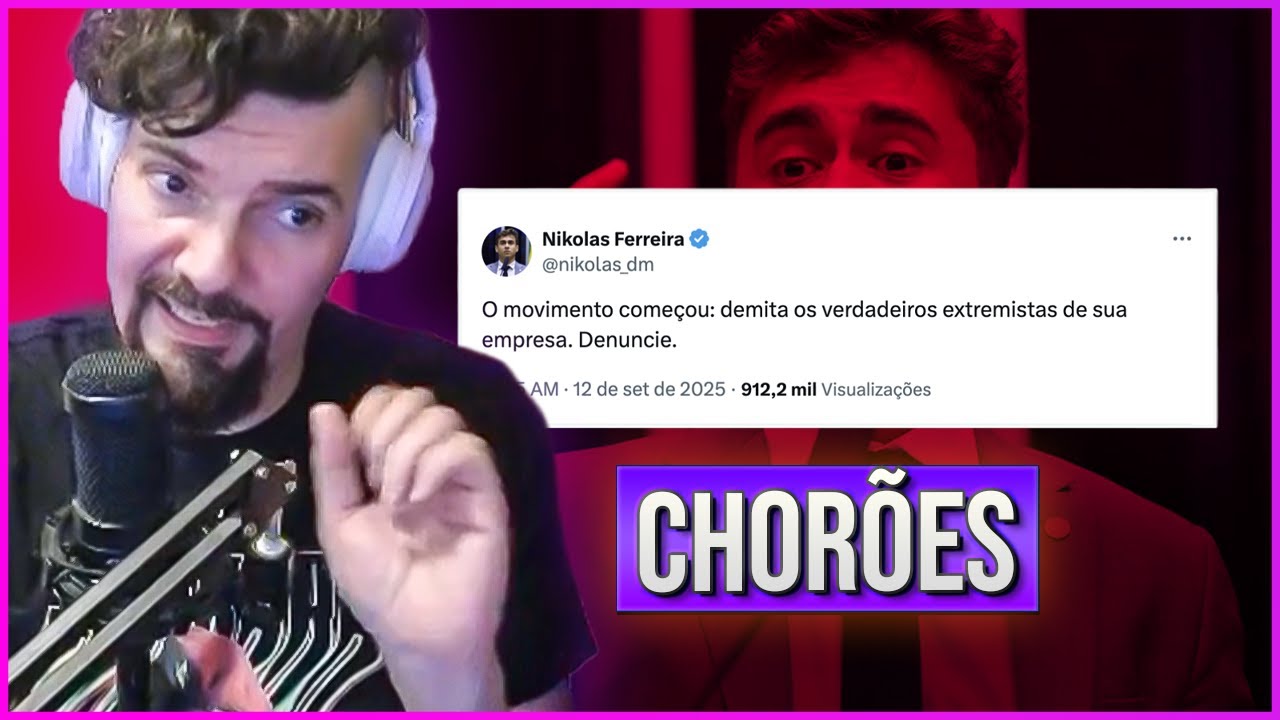 O maior CHORO da direita: Por que Nikolas Ferreira &eacute; o Neymar da pol&iacute;tica?