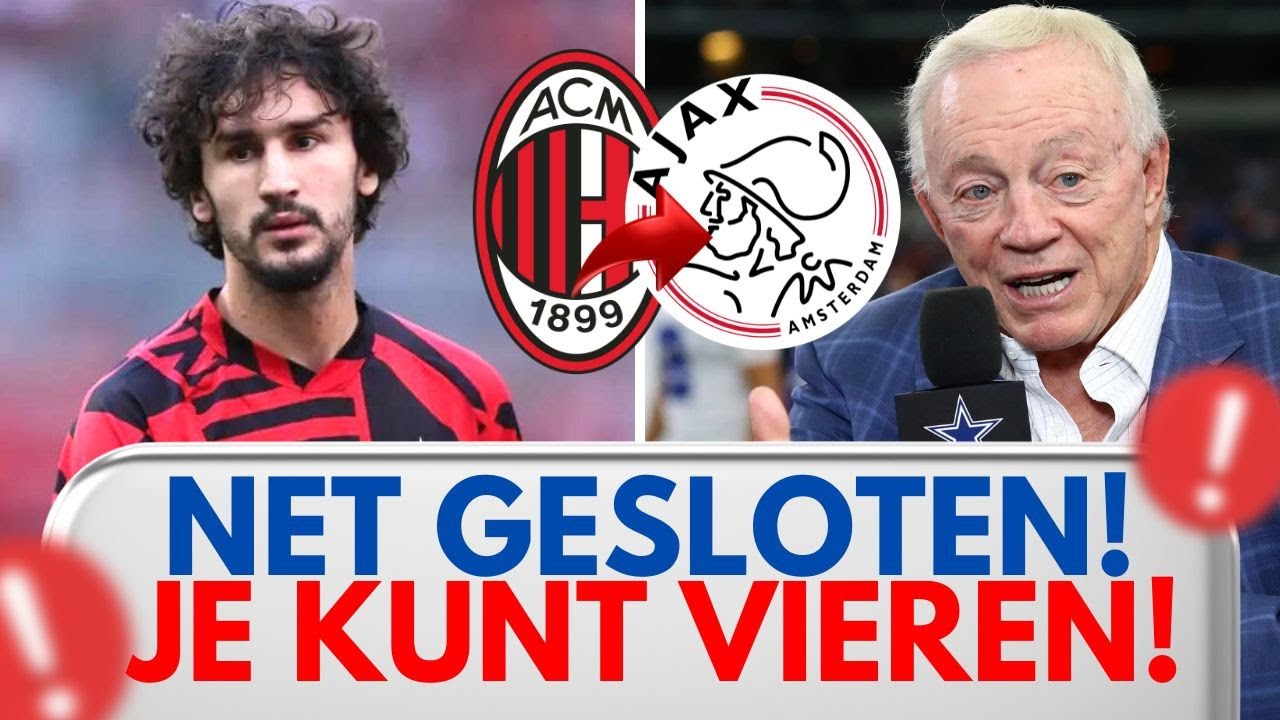 GE&Euml;XPLODEERD OP HET WEB! OH MIJN! HIERVAN VERWACHT NIEMAND! VERRASSING VERHUREN! LAATSTE AJAX-NIEUWS