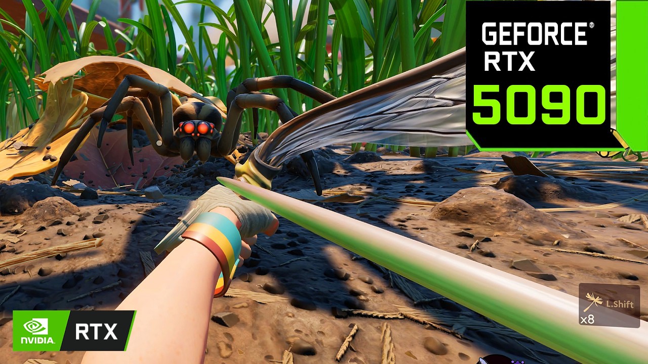 Grounded : RTX 5090 32GB ( 4K Maximum Settings )