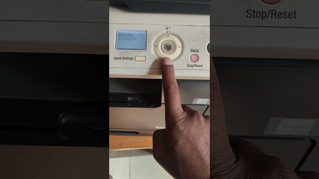 KONICA MINOLTA 164 MAINTENANCE M2 SERVICE CALL SOLVE || HOW TO CLEAR M2 ON 164 KONICA MINOLTA