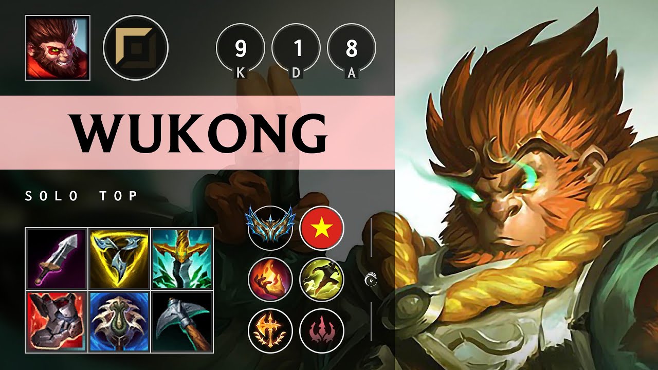 Wukong Top vs Ambessa - VN Challenger Patch 25.06