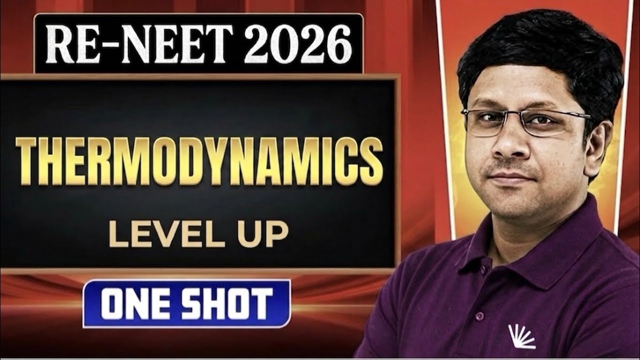 RE NEET 2026: THERMODYNAMICS | LEVEL UP | ONE SHOT | NEET 2026 | PYQS | GGSIR