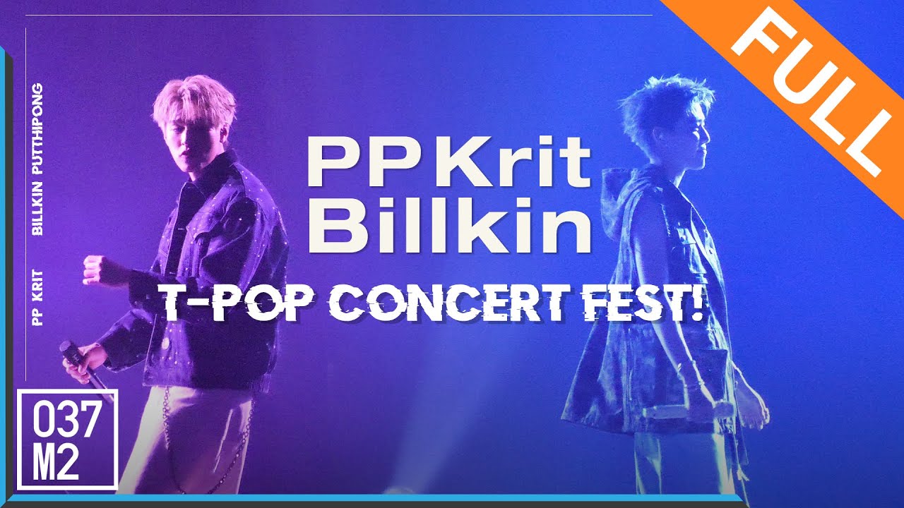 Billkin x PP Krit @ T-POP Concert Fest! [Full Fancam 4K 60p] 221029