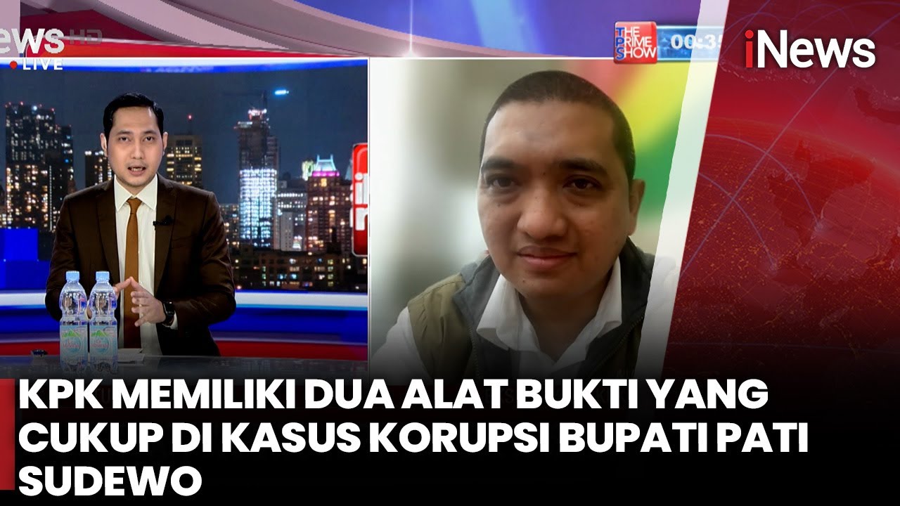 KPK Tegas, Dua Alat Bukti Kuat Jerat Bupati Pati Sudewo dalam Kasus Korupsi | iNews Room 21/1