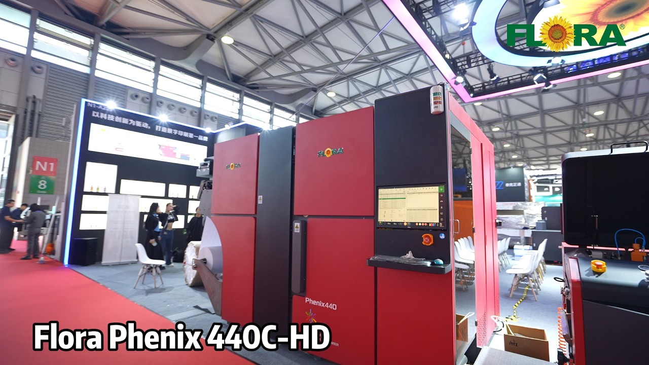 Machine Show | Flora Phenix 440C HD Publishing Inkjet High Speed Digital Inkjet Printer