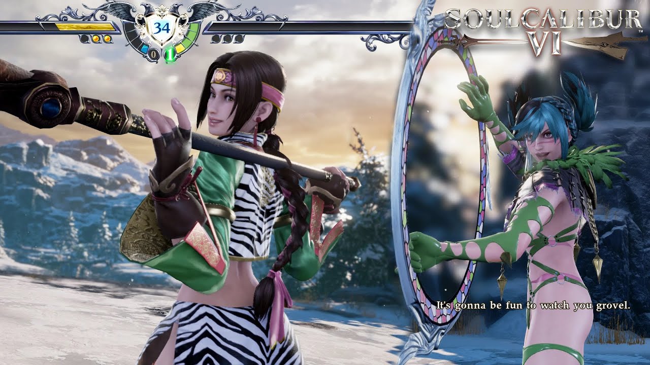 Soul Calibur VI Seong Mi-Na vs Tira PC Mod